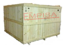 Cajas de madera para transporte maritimo
